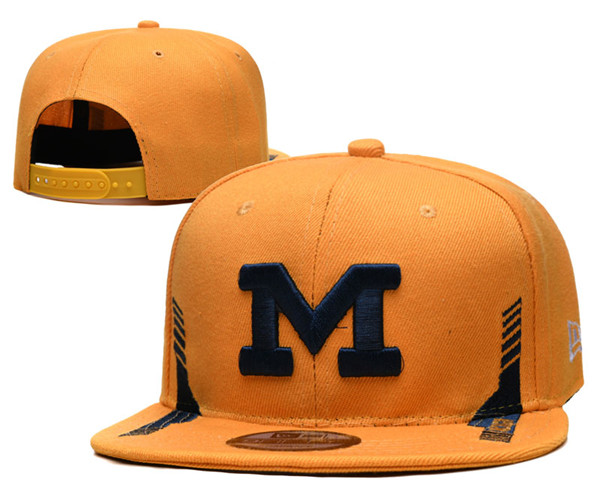Michigan Wolverines Stitched Snapback Hats 002